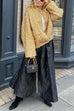Karleedress Stand Collar Zip Up Pocketed Sequin Jacket