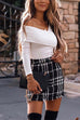 Karleedress Off Shoulder Long Sleeves Skinny Top