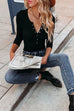 Karleedress Long Sleeves Button Up Solid Henley Shirt