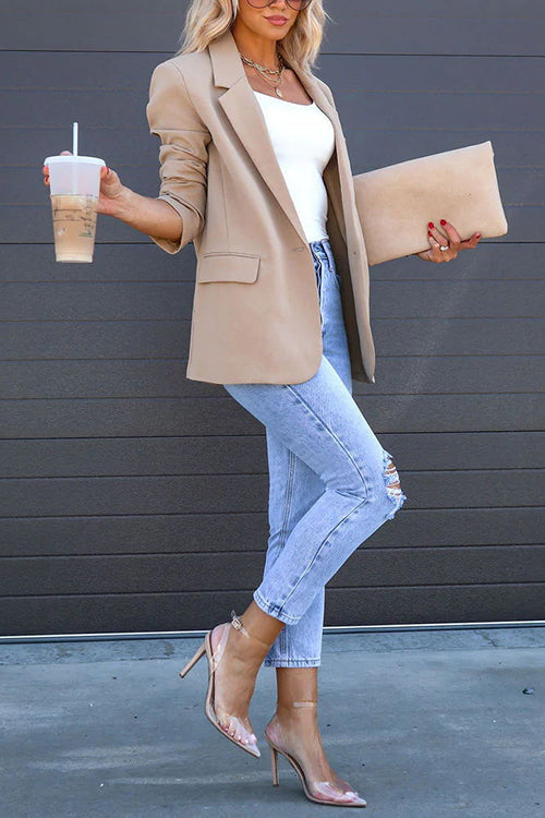 Karleedress High Rise Distressed Ripped Skinny Jeans