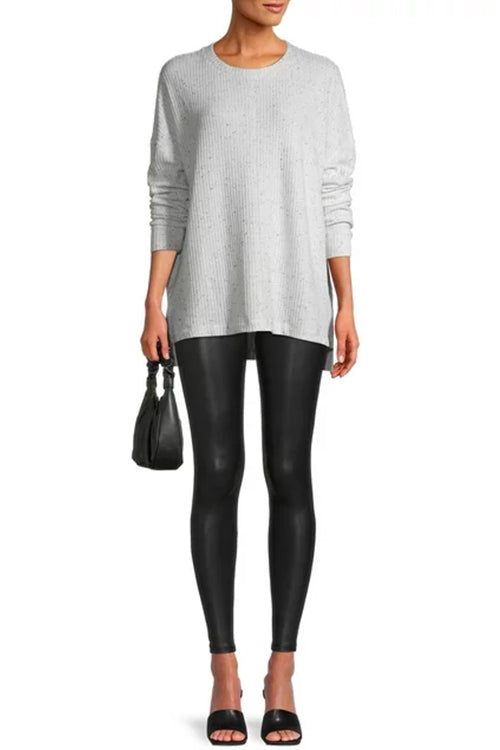 Karleedress High Waist Faux Leather Full-length Leggings