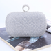 Karleedress Sparkly Rhinestones Ring Clasp Evening Handbag