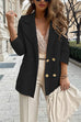 Karleedress Double Breasted Textured Cardigan with Pockets