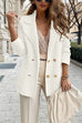 Karleedress Double Breasted Textured Cardigan with Pockets