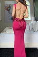 Karleedress Sleeveless Bow Open Back Bodycon Maxi Dress