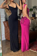 Karleedress Sleeveless Bow Open Back Bodycon Maxi Dress