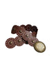 Karleedress Vintage Rivet Metal Buckle Boho Disic Belt