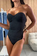 Karleedress Sweetheart Neck Strapless Bustier Bodysuit