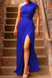 Karleedress Cold Shoulder Waisted High Split Party Dress
