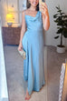 Asymmetrical Wrinkled Effect Sleeveless Solid Maxi Dress