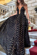 Karleedress Cut Out Polka Dot Tiered Swing Maxi Cami Dress