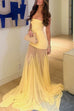 Karleedress Strapless Tube Flare Mesh Maxi Party Dress