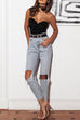 Karleedress Sweetheart Neck Strapless Bustier Bodysuit