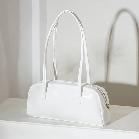 Karleedress Top Handle Faux Leather Shoulder Bag