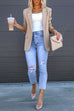 Karleedress High Rise Distressed Ripped Skinny Jeans