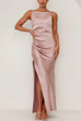 Karleedress Backless Side Slit Maxi Cami Dress