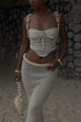Karleedress Side Slit Knit Bodycon Maxi Skirt