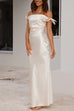 Karleedress Bow Knot Off Shoulder Maxi Party Dress