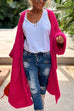 Karleedress Open Front Love and Peace Pattern Long Sweater Cardigan(in 5 Colors)