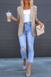 Karleedress Classic Single Button Back Slit Pocketed Blazer