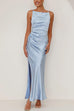 Karleedress Backless Side Slit Maxi Cami Dress