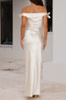 Karleedress Bow Knot Off Shoulder Maxi Party Dress
