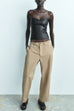 Karleedress Strapless Metallic Crop Tube Top