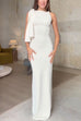 Karleedress Elegant Sleeveless Tie Shoulder Bodycon Maxi Dress