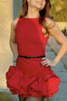 Karleedress Backless Ruffle Hem Bodycon Mini Cami Dress