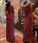 Karleedress Criss Cross Open Back Tie Dye Maxi Dress