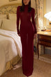 Karleedress Turtleneck Slim Fit Mermaid Maxi Sweater Dress