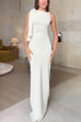 Karleedress Elegant Sleeveless Tie Shoulder Bodycon Maxi Dress