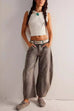 Karleedress Mid Rise Barrel Leg Jeans