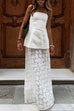 Karleedress Chicest Strapless Tube Solid Top