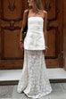 Karleedress Chicest Strapless Tube Solid Top