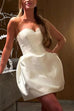 Karleedress Sweetheart Neck Strapless Mini Party Dress