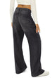 Karleedress Casual Wide Leg Distressed Denim Pants