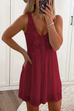 Karleedress Lace Floral Button Down Tank Dress