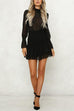 Karleedress Mockneck Ruffled Fairy Lace Princess Dress