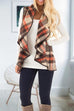 Karleedress Lush Plaid Jacket Vest with Pockets
