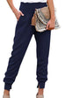 Karleedress Elastic Waist Joggers with Pockets